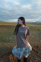  YWD LOGO T-SHIRTS_CHARCOAL