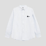 PARAGRAPH SEERSUCKER STRIPE SHIRT - WHITE