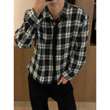 [Unisex] クロップチェックシャツ(3color)