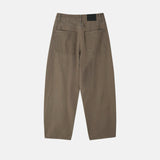Bio cotton curved pants