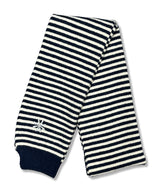 Stripe Symbol Logo Knit Muffler_Navy