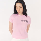 ラッキーエンジェルTシャツ ピンク