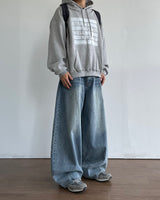 Dart Balloon Denim Pants 3C