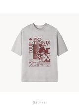 テニスショートスリーブTシャツ