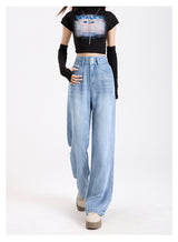 Lyocell Lightweight Wide Leg Denim Pants
