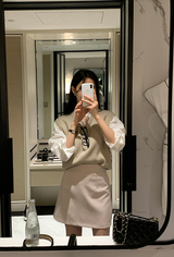 [Lè made/7,000 Sold] ルメイド ベーシック Vネック ベスト