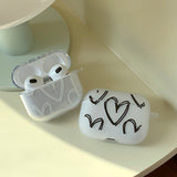 Black - Love yourself AirPods Case_matt