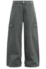 Multi Pocket Straight Work Pants