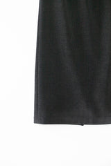 Corduroy skirt (Black)