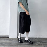 Matte Black Silhouette Shorts