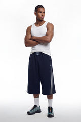 Solid Bermuda Shorts