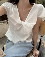 Luche twist blouse
