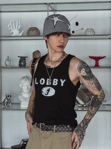 Lobby Printing Slim Sleeveless