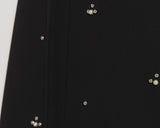 STUDS MAXI SKIRT [BLACK]
