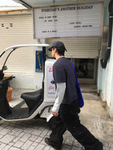 No.1495 レイヤースリーブクロップTシャツ (3color)