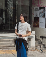 ロブルクロップカットショートスリーブTシャツ