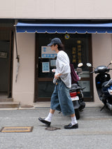 RUU Sand Washing Denim Bermuda Pants