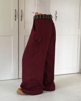 Middle Carpenter Detail Long Pants