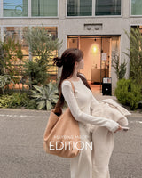 【MADE】シャーリングニット