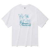 ハッピーウェルシュコーギーTシャツ