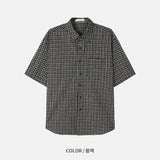 グリップチェックシャツ (2 Colors)