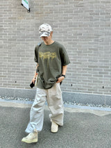 Stitch Dig Snap Wide Pants 2C