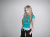 メタリックストップTシャツ(3 color)