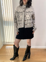 Rage Toggle Nordic Knit Cardigan