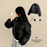 Selder Cropped Padded Jumper 
