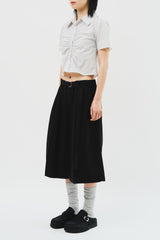 Mine Belted Half Pants (2color)