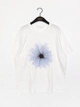 ソミ フラワープリント オーバーサイズフィット半袖Tシャツ
