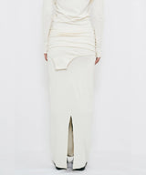 2WAY BUTTON MAXI SKIRT