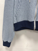 WAFFLE HOOD ZIP-UP (2C)