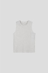 [1+1] Waffle Crop Sleeveless Tee