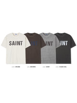 LMN サインツハイデンシティピグウォッシングクロップショートスリーブT (4 colors)
