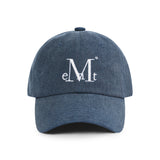 MUCENT SIGNATURE BALL CAP (Pigment dyeing navy)
