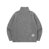ロアハイネック2wayニットジップアップ (2COLOR)