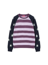 STAR STRIPE KNIT NAVY