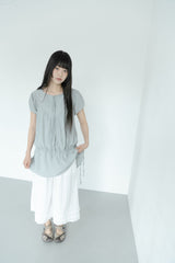 ruffle crispy bermuda pants(2colors)