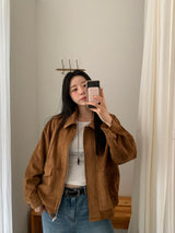 [MADE] Lilton Leather Suede Blouson
