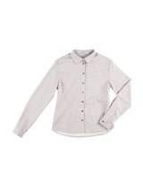 ピンドットシャツ (GREY)