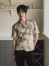 26SS★ [PLAN MADE] Blake Cutoff Napoleon Jacket