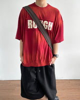 フォルディングプリントショートスリーブTシャツ