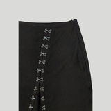 HOOK N EYE HIDDEN FLARE SKIRT