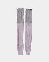 Two-color Knee Socks