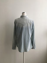 Western denim shirt