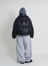 Monk String Shirring Piping Short Padded (Filling 100% Wellon)