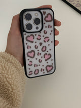 heart leopard (gray) case 