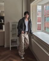 Rookie Mohair Cropped Hooded Jacket