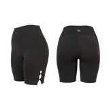 WAVE HALF LEGGINGS - CHARCOAL